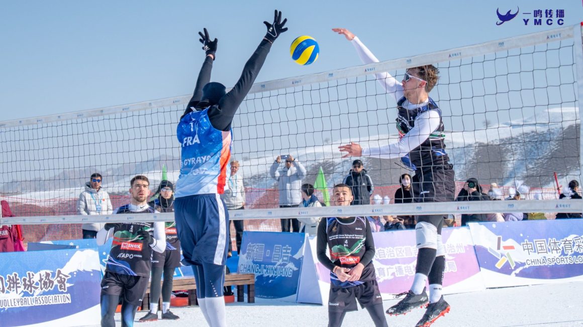 SECOND EDITION OF BELT AND ROAD SNOW VOLLEYBALL EVENT IN CHINA UNFOLDS IN FULL SWING