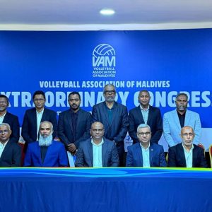 LATHEEF RE-ELECTED AS VOLLEYBALL ASSOCIATION OF MALDIVES PRESIDENT