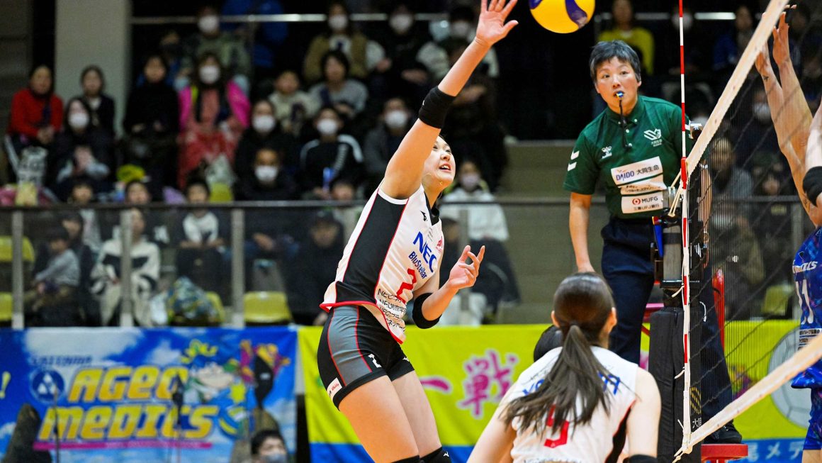 NEC DOWN AGEO TWICE TO TAKE OVER THIRD PLACE IN JAPAN