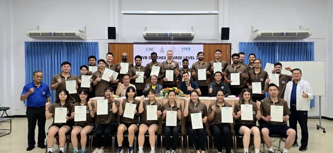 FIVB LEVEL-2 COACHES COURSE AT FIVB DEVELOPMENT CENTER IN THAILAND CONCLUDES SUCCESSFULLY FIVB LEVEL-2 COACHES COURSE AT FIVB DEVELOPMENT CENTER IN THAILAND CONCLUDES SUCCESSFULLY