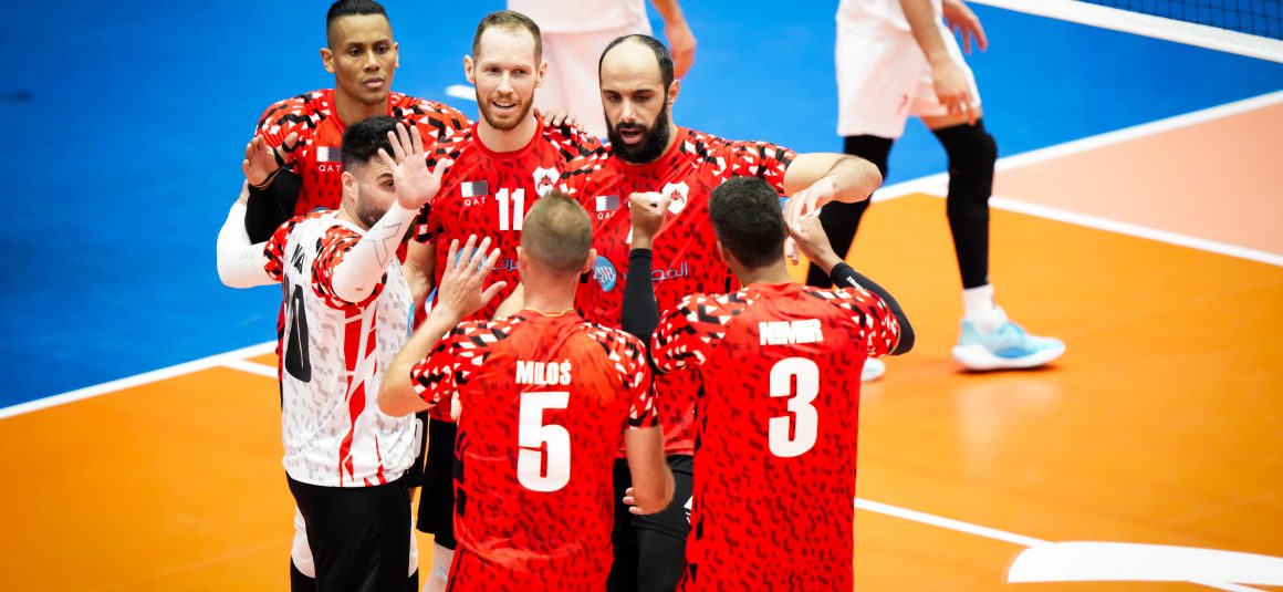 AL-RAYYAN SPORTS CLUB POWER PAST MUHARRAQ CLUB IN STRAIGHT SETS AT AVC MEN’S CHAMPIONS LEAGUE AL-RAYYAN SPORTS CLUB POWER PAST MUHARRAQ CLUB IN STRAIGHT SETS AT AVC MEN’S CHAMPIONS LEAGUE