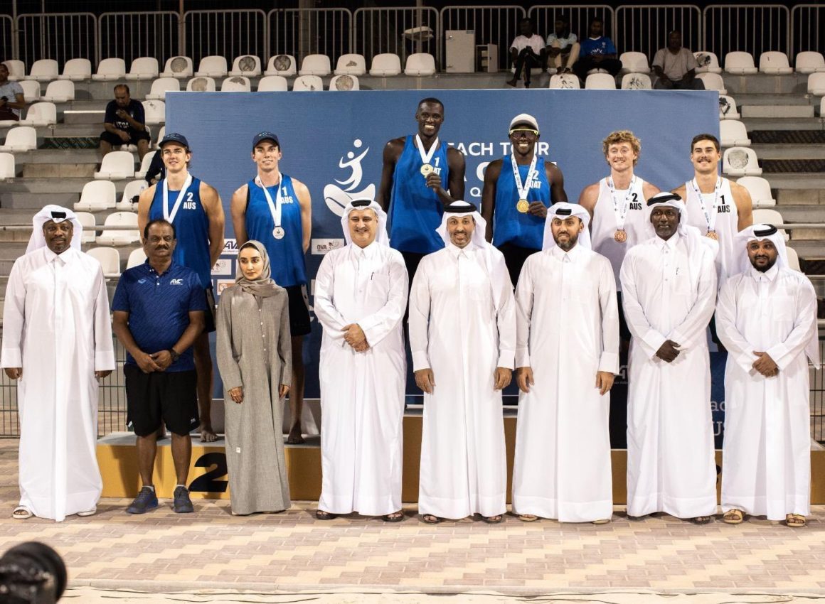 CHERIF & AHMED MAKE HOME FANS PROUD WITH WIN AT AVC BEACH TOUR DOHA OPEN