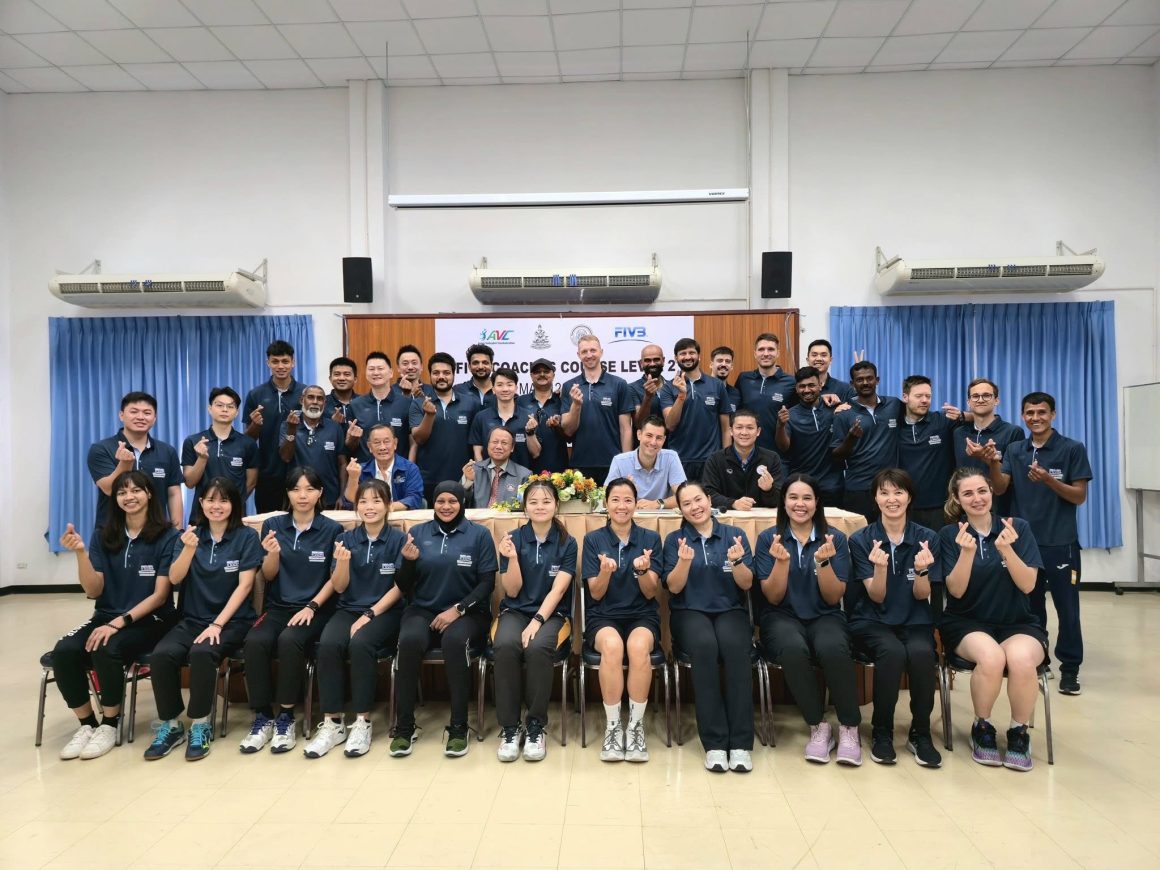 FIVB LEVEL-2 COACHES COURSE UNDERWAY AT FIVB DEVELOPMENT CENTER IN THAILAND