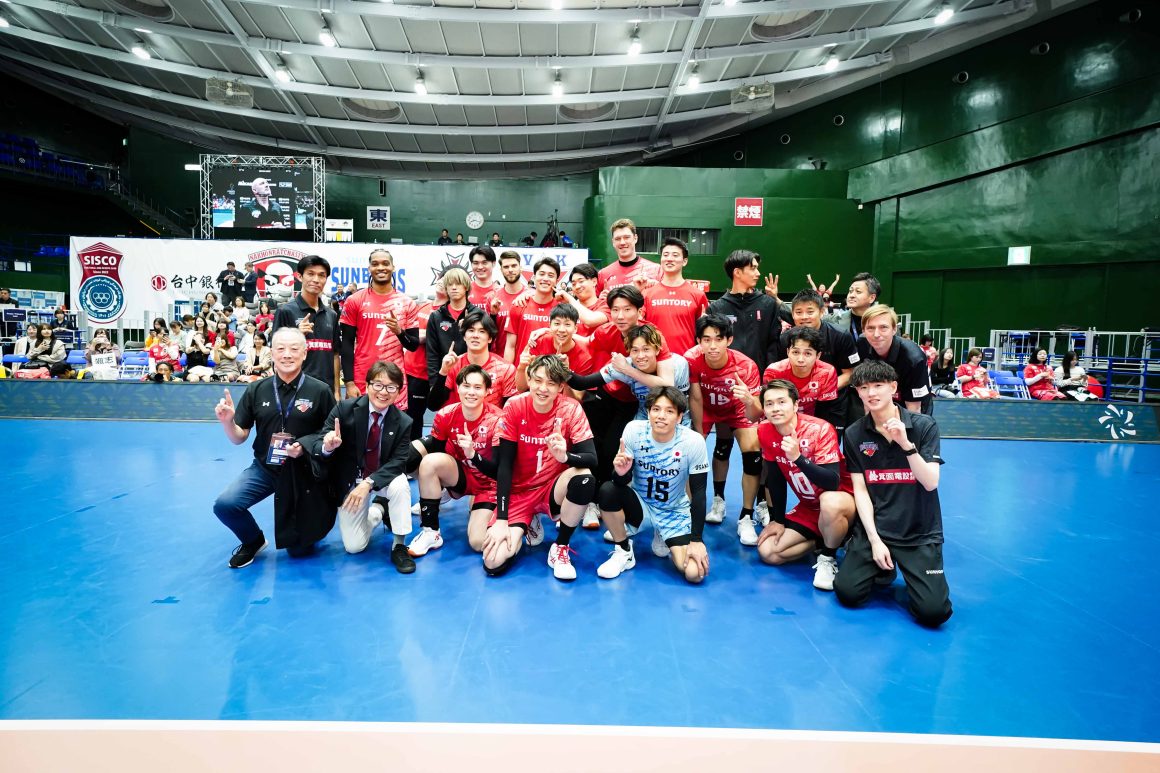 SUNTORY SUNBIRDS DOMINATE QUEENSLAND PIRATES IN STRAIGHT-SET VICTORY AT AVC MEN’S CHAMPIONS LEAGUE