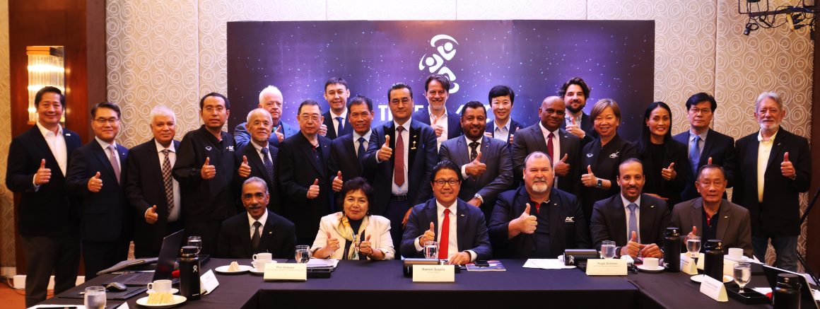FIVB PRESIDENT ADDRESSES AVC BOARD OF ADMINISTRATION MEETING IN MANILA