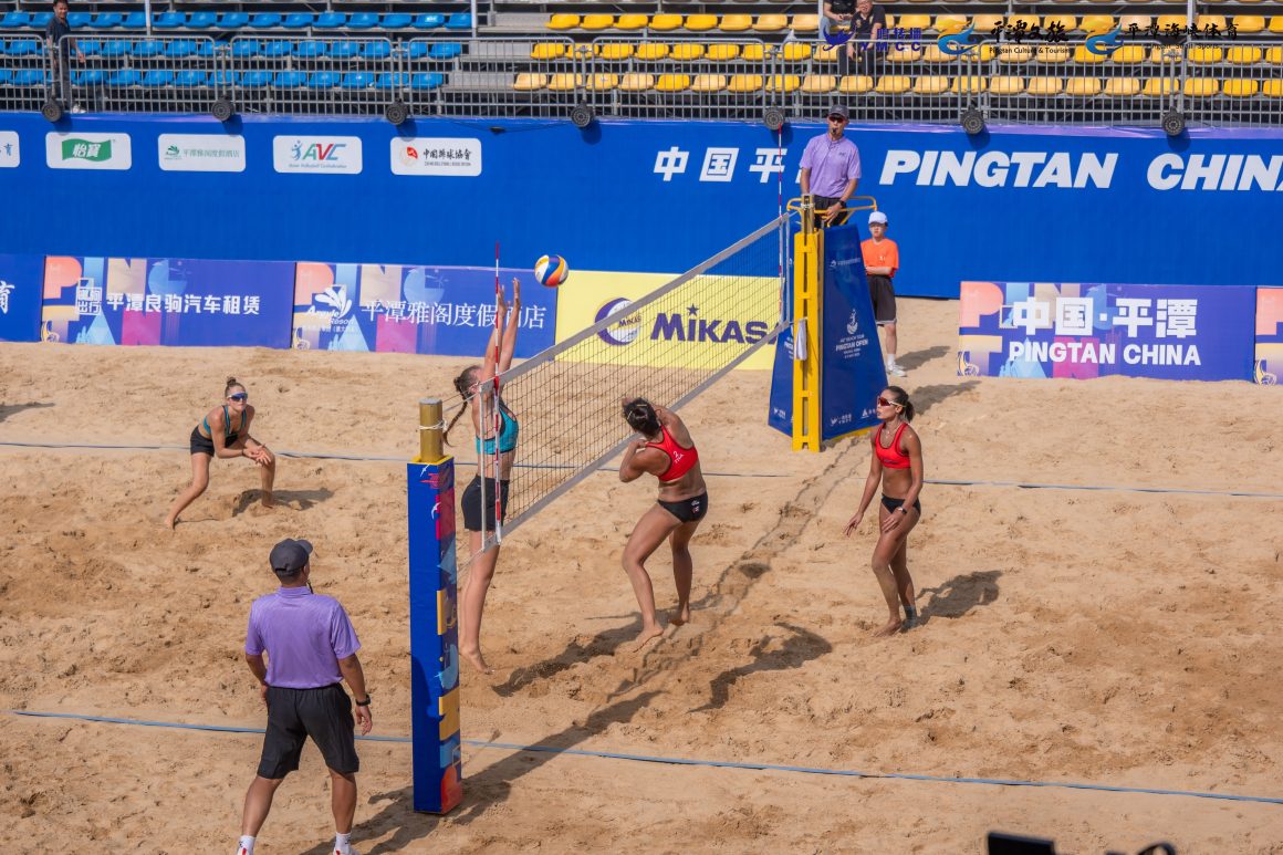 TOP TEAMS BATTLE ON TO SECURE THEIR SPOTS IN ROUND OF 16 AT AVC BEACH TOUR PINGTAN OPEN