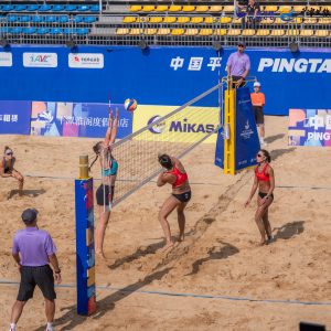 TOP TEAMS BATTLE ON TO SECURE THEIR SPOTS IN ROUND OF 16 AT AVC BEACH TOUR PINGTAN OPEN