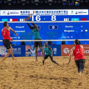 AVC BEACH TOUR PINGTAN OPEN REACHES EXCITING CLIMAX WITH QUALIFIED TEAMS FIGHTING IT OUT IN KNOCKOUT PHASE