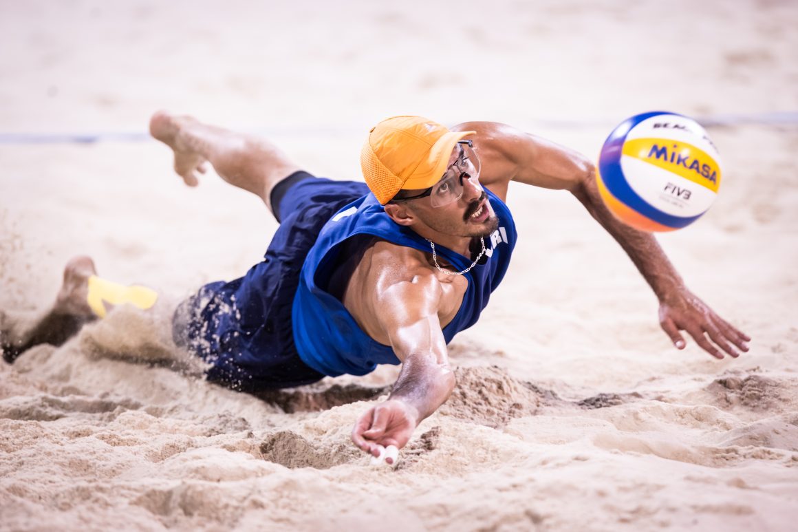 AGHAJANIGHASAB & POURASGARI KNOCK ASIAN CHAMPS POTTS & PEARSE OUT OF AVC MEN’S BEACH TOUR DOHA OPEN