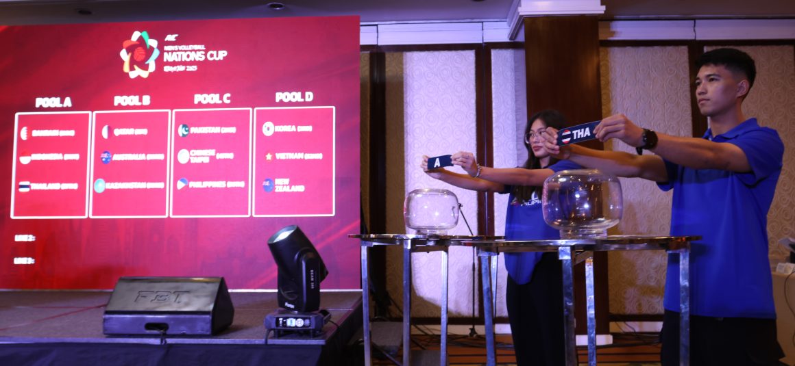AVC UNVEILS DRAWING OF LOTS RESULTS FOR ITS REMAINING FOUR 2025 CHAMPIONSHIPS 