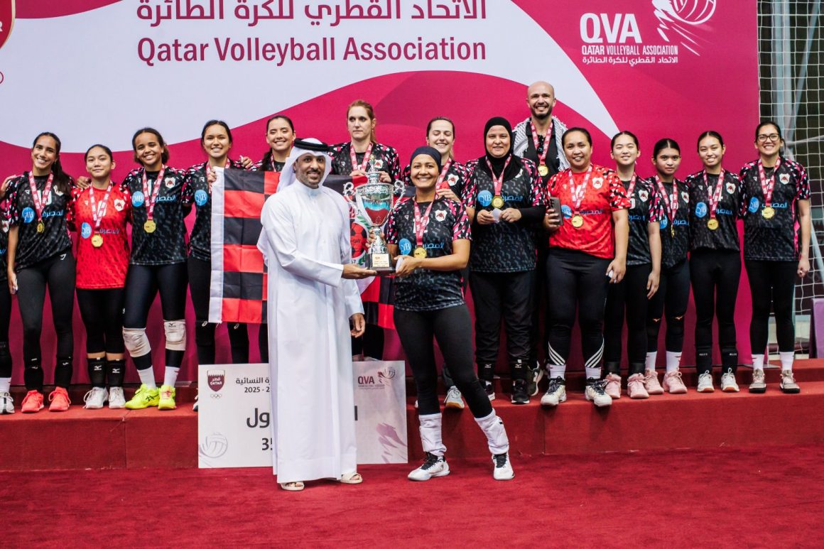 AL-RAYYAN CROWNED 2024-2025 QATAR WOMEN’S VOLLEYBALL LEAGUE CHAMPIONS