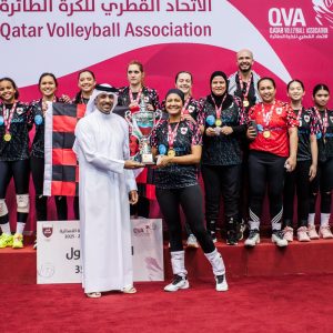 AL-RAYYAN CROWNED 2024-2025 QATAR WOMEN’S VOLLEYBALL LEAGUE CHAMPIONS