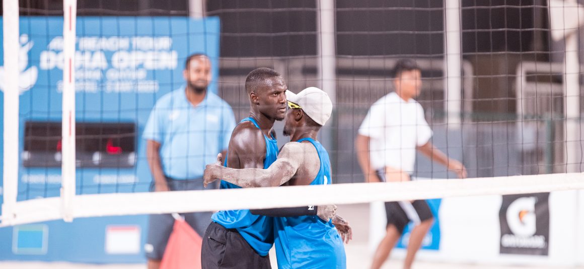 CHERIF & AHMED TO LOCK HORNS WITH BURNETT/RYAN IN AVC MEN’S BEACH TOUR DOHA OPEN FINAL CHERIF & AHMED TO LOCK HORNS WITH BURNETT/RYAN IN AVC MEN’S BEACH TOUR DOHA OPEN FINAL