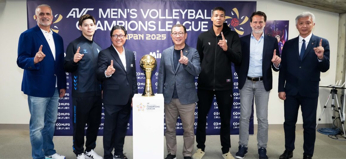AVC MEN’S CHAMPIONS LEAGUE TROPHY UNVEILED IN HISTORIC PRESS CONFERENCE IN KYOTO AVC MEN’S CHAMPIONS LEAGUE TROPHY UNVEILED IN HISTORIC PRESS CONFERENCE IN KYOTO