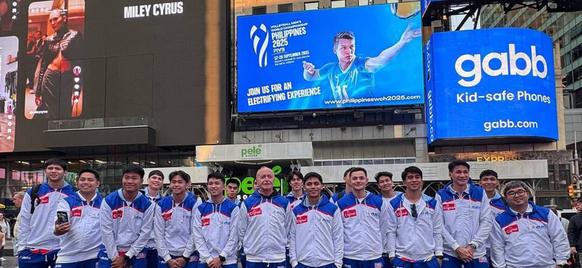 MEN’S WORLD CHAMPIONSHIP FEATURED IN TIMES SQUARE MEN’S WORLD CHAMPIONSHIP FEATURED IN TIMES SQUARE