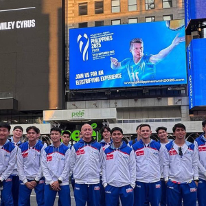 MEN’S WORLD CHAMPIONSHIP FEATURED IN TIMES SQUARE