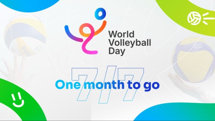 ONE MONTH TO GO: GET READY FOR FIRST-EVER WORLD VOLLEYBALL DAY!