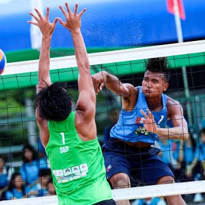 THAI MEN SHINE ON OPENING DAY OF 6TH ASIAN U21 BEACH VOLLEYBALL CHAMPIONSHIPS IN ROI ET