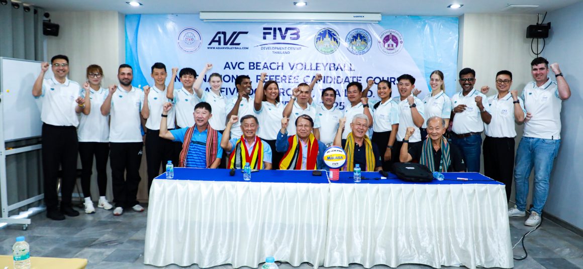 AVC BEACH VOLLEYBALL REFEREE CANDIDATES COURSE KICKS OFF AT FIVB DEVELOPMENT CENTER IN ROI ET
