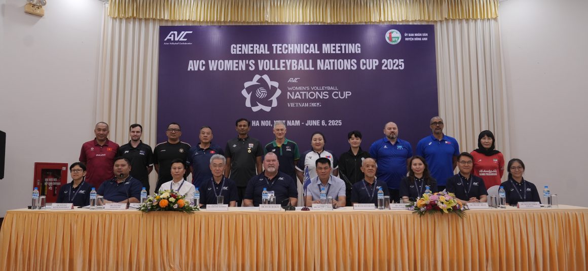 INAUGURAL AVC WOMEN’S NATIONS CUP SET TO LAUNCH IN HANOI ON JUNE 7