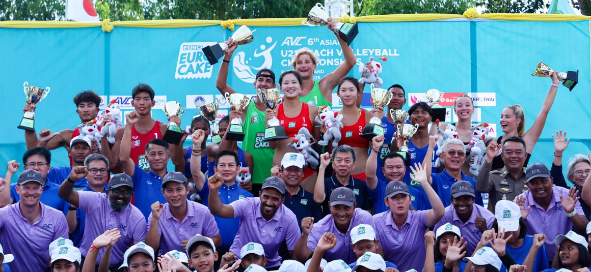 KAZAKHSTAN, CHINA CROWNED CHAMPIONS AT ASIAN U21 BEACH VOLLEYBALL CHAMPIONSHIPS IN ROI ET