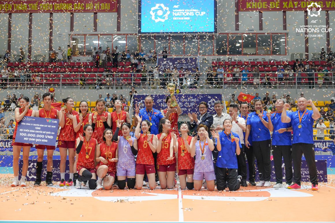 VIETNAM CROWNED INAUGURAL AVC WOMEN’S NATIONS CUP CHAMPIONS ON HOME SOIL