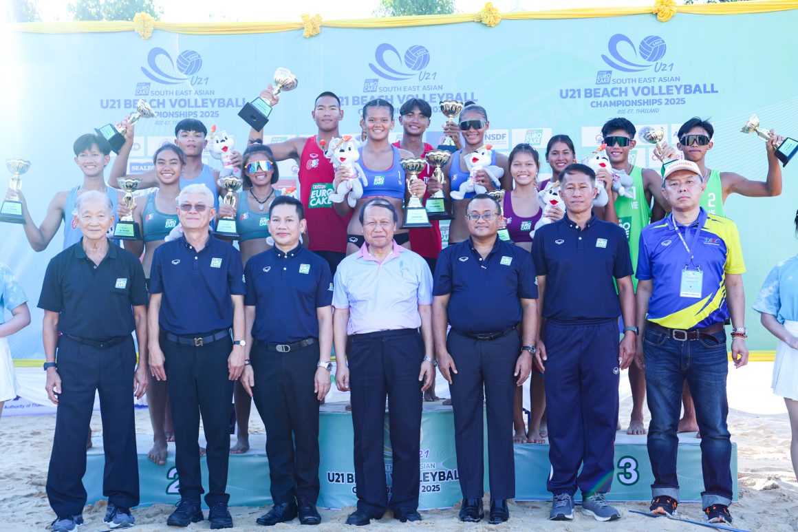 HOSTS THAILAND CLAIM DOUBLE GOLD AT SAVA U21 BEACH VOLLEYBALL CHAMPIONSHIPS IN ROI ET