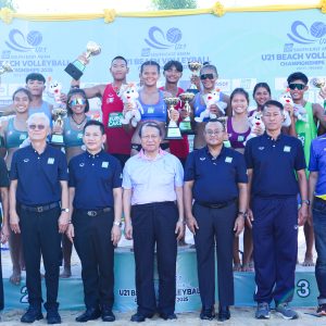 HOSTS THAILAND CLAIM DOUBLE GOLD AT SAVA U21 BEACH VOLLEYBALL CHAMPIONSHIPS IN ROI ET