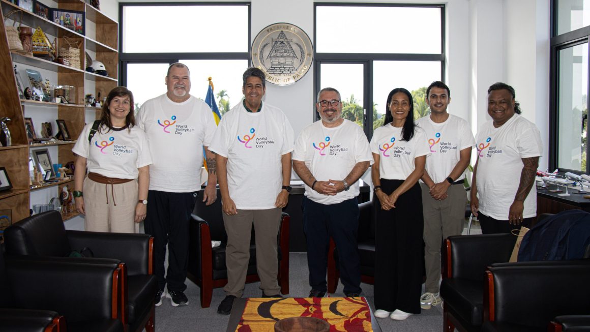 FIVB LEADERSHIP MEETS PRESIDENT OF THE REPUBLIC OF PALAU TO DISCUSS FUTURE EVENT HOSTING AND VOLLEYBALL LEGACY DEVELOPMENT