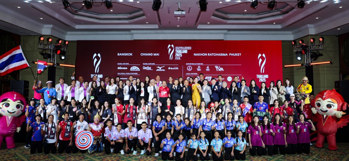 MASCOTS, WORLD TROPHY AND OFFICIAL SOUVENIRS UNVEILED AS THAILAND KICKS OFF ONE-MONTH COUNTDOWN TO FIVB VOLLEYBALL WOMEN’S WORLD CHAMPIONSHIP 2025