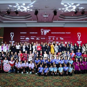 MASCOTS, WORLD TROPHY AND OFFICIAL SOUVENIRS UNVEILED AS THAILAND KICKS OFF ONE-MONTH COUNTDOWN TO FIVB VOLLEYBALL WOMEN’S WORLD CHAMPIONSHIP 2025