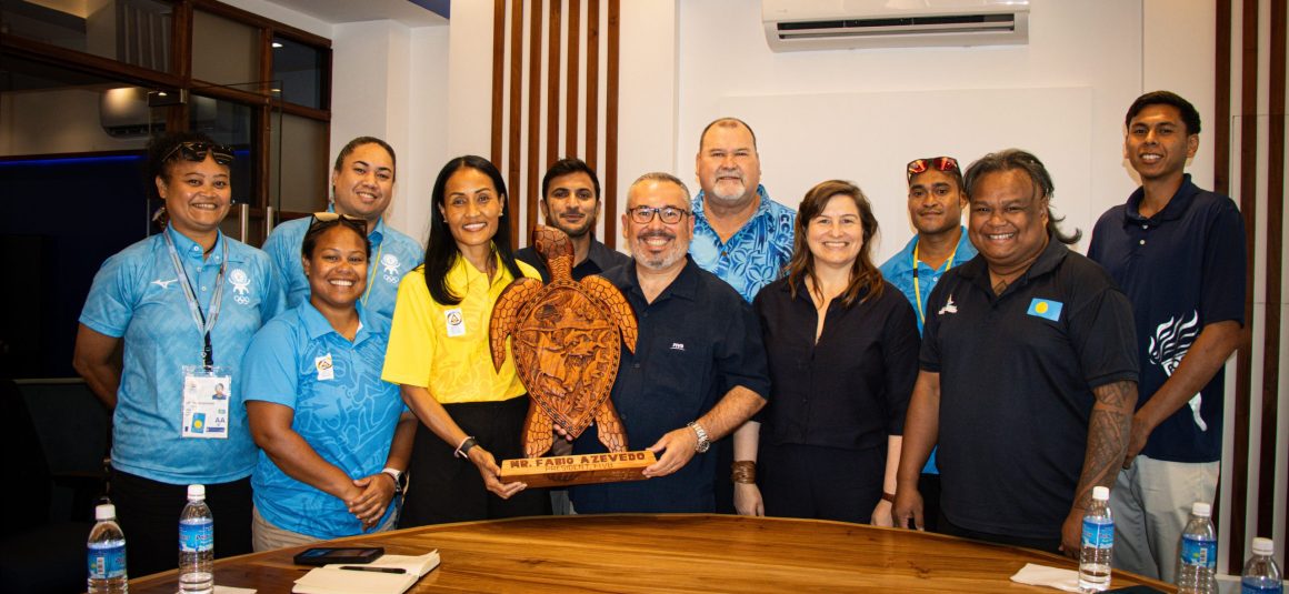 FIVB LEADERSHIP ADVANCES VOLLEYBALL DEVELOPMENT IN PALAU DURING PACIFIC MINI GAMES