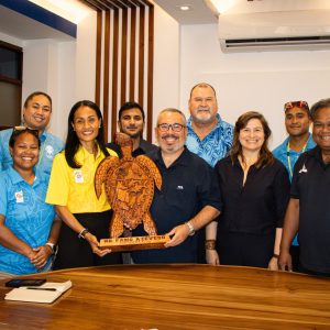 FIVB LEADERSHIP ADVANCES VOLLEYBALL DEVELOPMENT IN PALAU DURING PACIFIC MINI GAMES