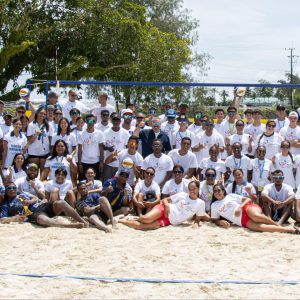 WORLD VOLLEYBALL DAY CELEBRATED AT PALAU MINI GAMES AS FIVB LEADERSHIP VISIT CONTINUES