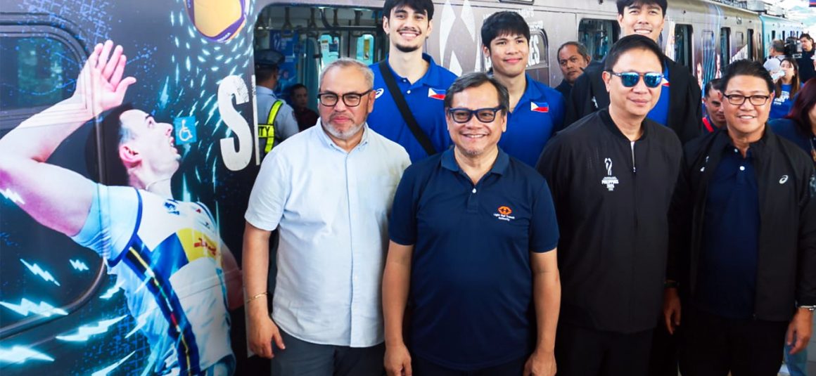 MANILA RAPID TRANSIT SYSTEM SHOWCASES MEN’S WORLD CHAMPIONSHIP PROMOTIONAL CAMPAIGN MANILA RAPID TRANSIT SYSTEM SHOWCASES MEN’S WORLD CHAMPIONSHIP PROMOTIONAL CAMPAIGN