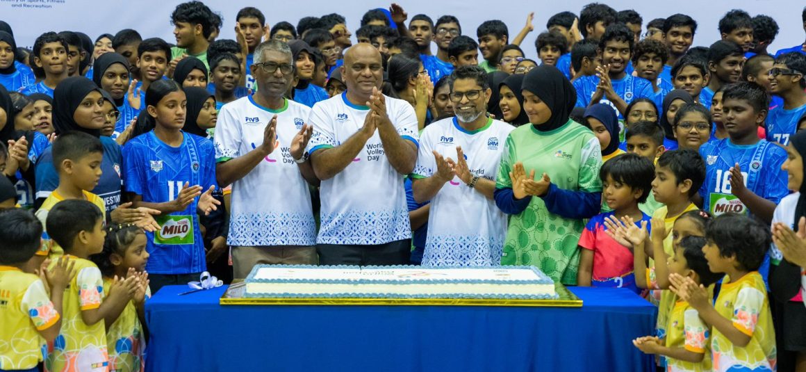 VOLLEYBALL ASSOCIATION OF MALDIVES MARKS WORLD VOLLEYBALL DAY WITH CELEBRATION DEDICATED TO YOUNG PLAYERS