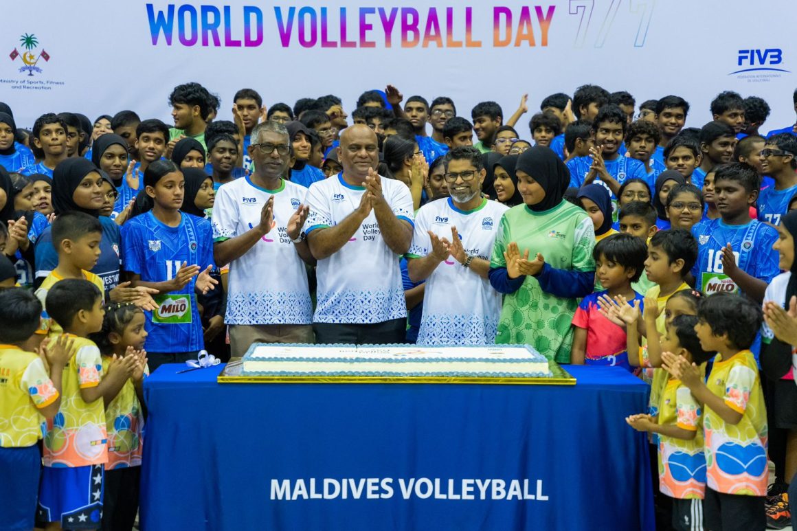 VOLLEYBALL ASSOCIATION OF MALDIVES MARKS WORLD VOLLEYBALL DAY WITH CELEBRATION DEDICATED TO YOUNG PLAYERS