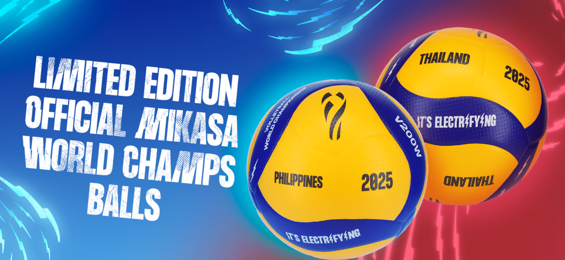 MIKASA & VOLLEYBALL WORLD UNVEIL ELECTRIFYING CUSTOM BALL FOR FIVB VOLLEYBALL WORLD CHAMPIONSHIPS 2025