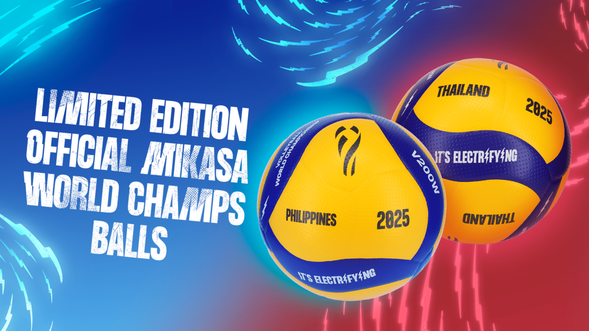 MIKASA & VOLLEYBALL WORLD UNVEIL ELECTRIFYING CUSTOM BALL FOR FIVB VOLLEYBALL WORLD CHAMPIONSHIPS 2025