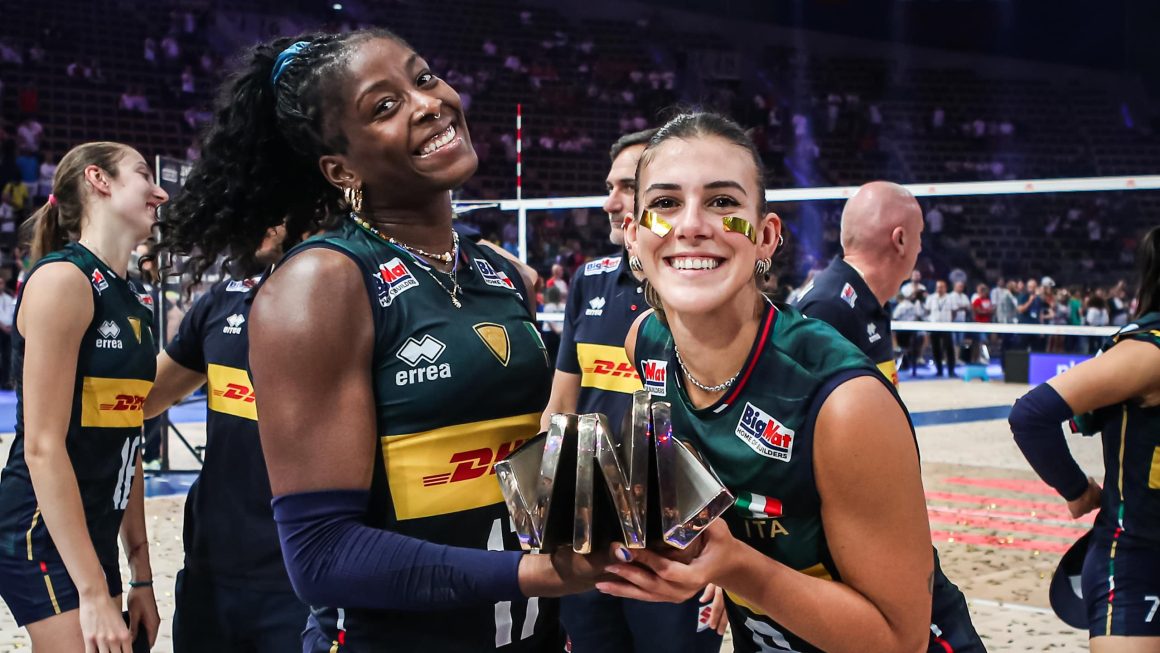 BACK-TO-BACK CHAMPIONS ITALY DOMINATE VNL DREAM TEAM