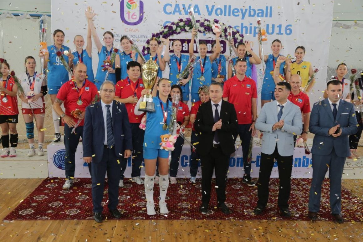 KAZAKHSTAN CLINCH CAVA GIRLS’ U16 CROWN IN STYLE AS KYRGYZSTAN PICK UP BRONZE
