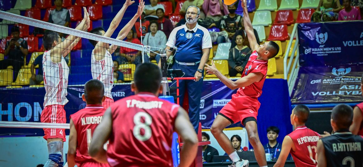 FOUR STRONG CONTENDERS SECURE BACK-TO-BACK VICTORIES ON THRILLING DAY 2 OF ASIAN MEN’S U16 CHAMPIONSHIP THAILAND 2025 FOUR STRONG CONTENDERS SECURE BACK-TO-BACK VICTORIES ON THRILLING DAY 2 OF ASIAN MEN’S U16 CHAMPIONSHIP THAILAND 2025