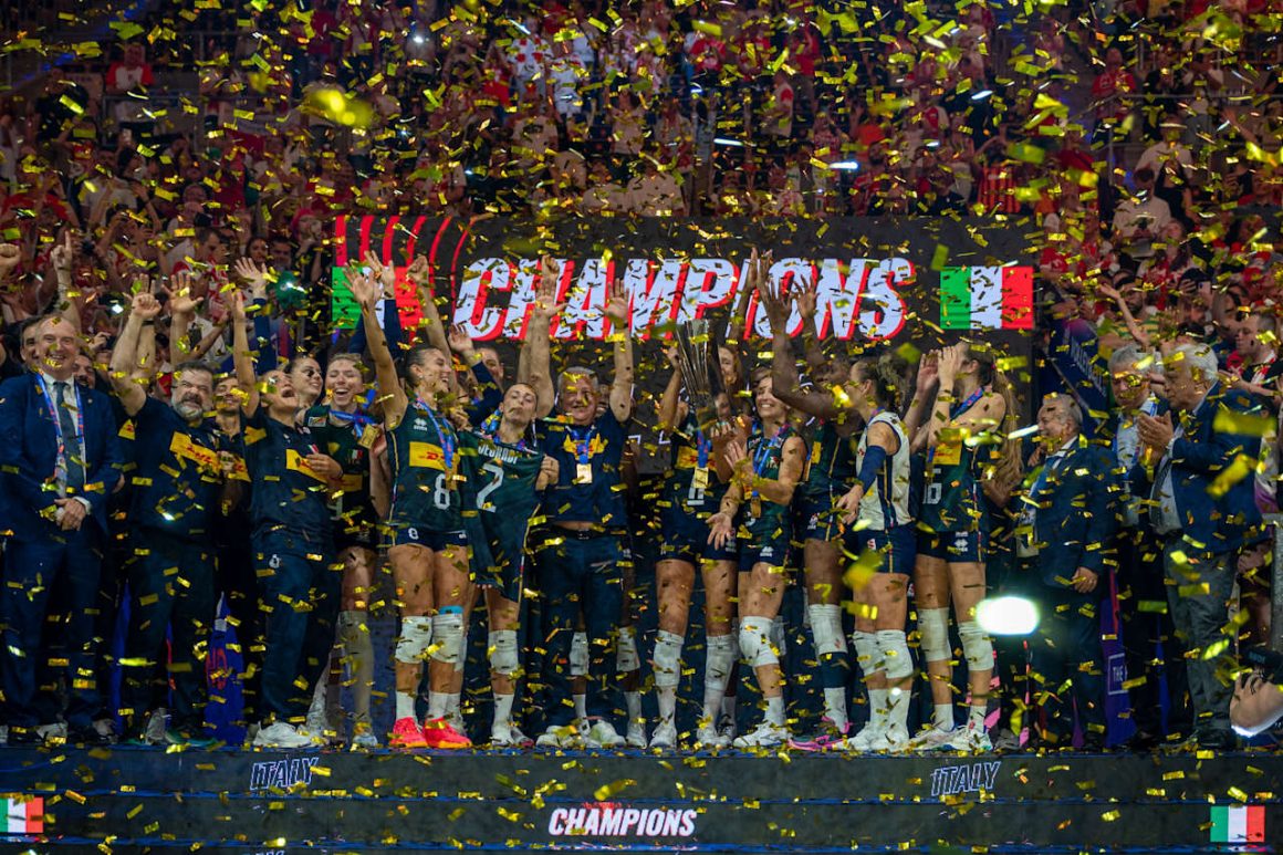 ITALY CONTINUE AT THE TOP WITH THIRD VNL TITLE