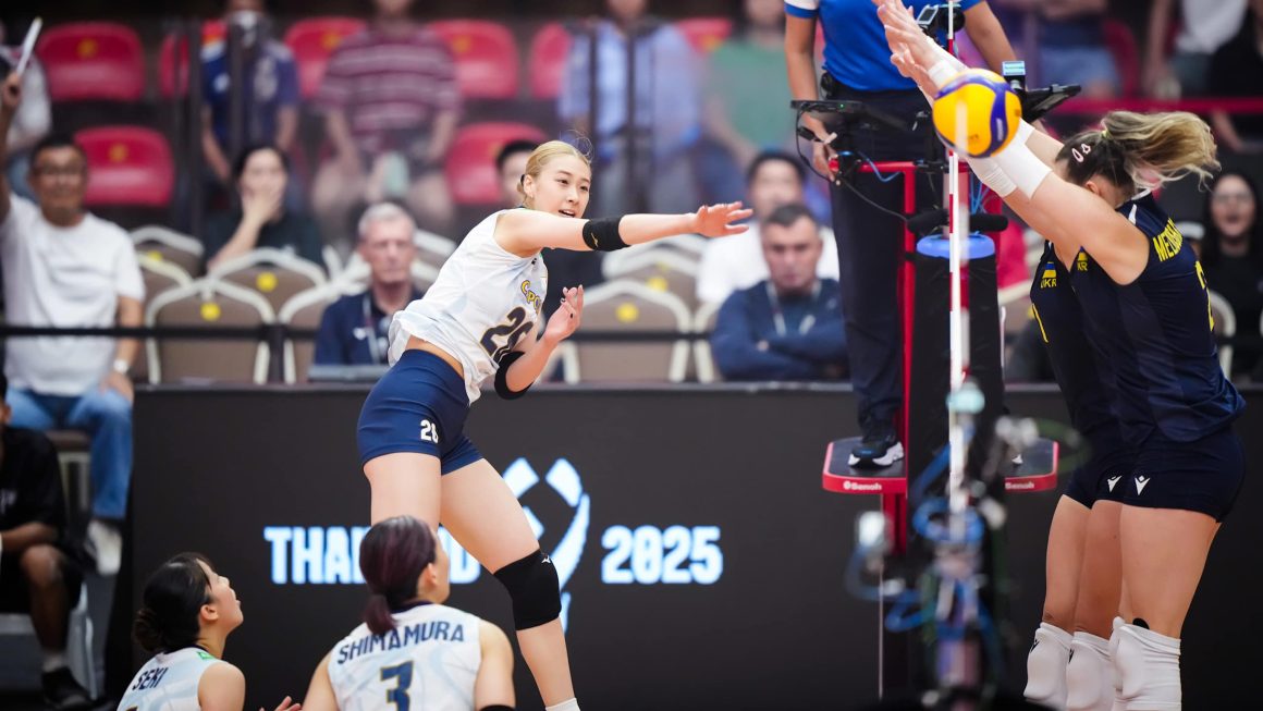 JAPAN MOUNT SOLID COMEBACK FROM TWO SETS DOWN AGAINST UKRAINE