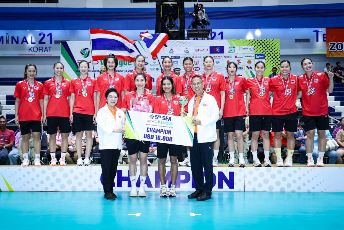 THAILAND DELIGHT HOME CROWD WITH THRILLING TIE-BREAK WIN OVER VIETNAM TO CLINCH 5TH SEA V LEAGUE WOMEN’S WEEK 1 TITLE