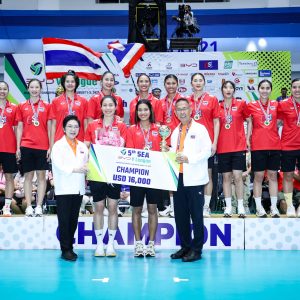 THAILAND DELIGHT HOME CROWD WITH THRILLING TIE-BREAK WIN OVER VIETNAM TO CLINCH 5TH SEA V LEAGUE WOMEN’S WEEK 1 TITLE