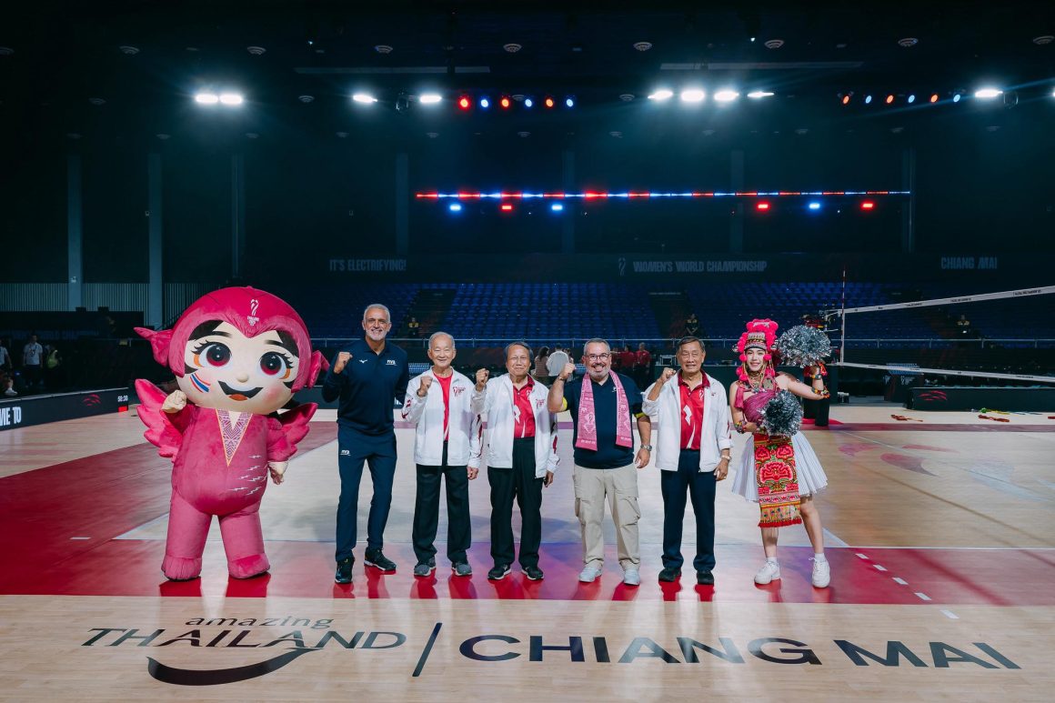“FIVB PRESIDENT AND DELEGATION DEEPLY IMPRESSED BY THAILAND’S HOSTING OF THE WOMEN’S WORLD CHAMPIONSHIP,” TVA PRESIDENT   