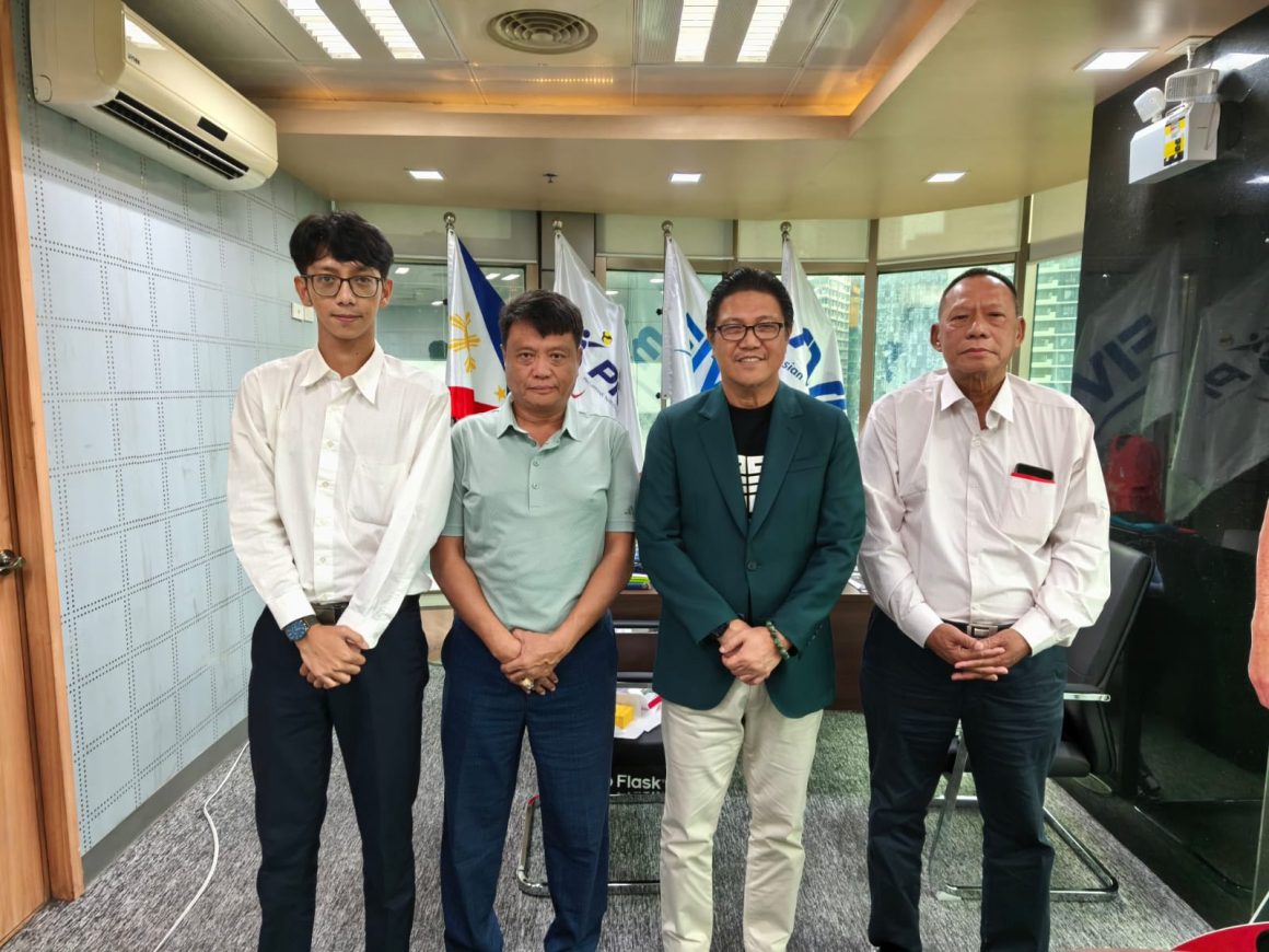 NEW MANAGEMENT TEAM OF MYANMAR VOLLEYBALL FEDERATION PAYS COURTESY CALL ON AVC PRESIDENT IN PHILIPPINES
