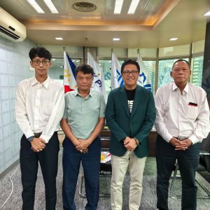 NEW MANAGEMENT TEAM OF MYANMAR VOLLEYBALL FEDERATION PAYS COURTESY CALL ON AVC PRESIDENT IN PHILIPPINES