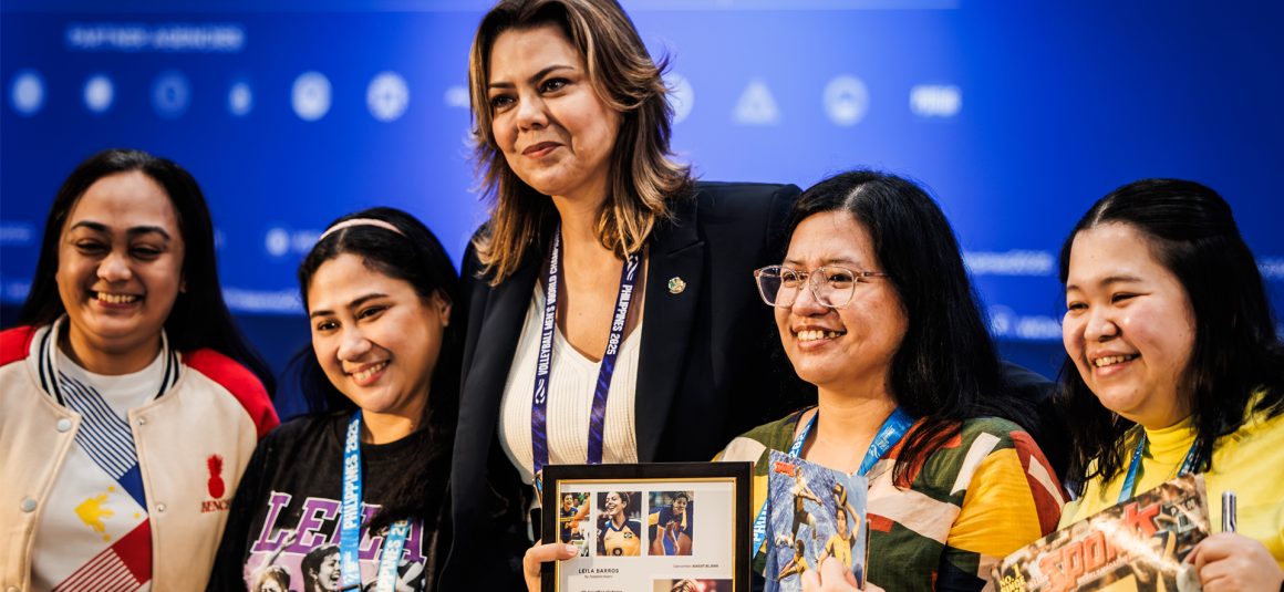 LEILA BARROS REKINDLES ‘PINOY’ LOVE AT MEN’S WORLD CHAMPIONSHIP